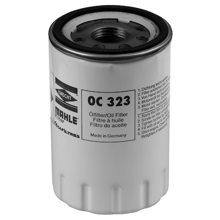 Mahle Oil Filter, Oc323 OC323